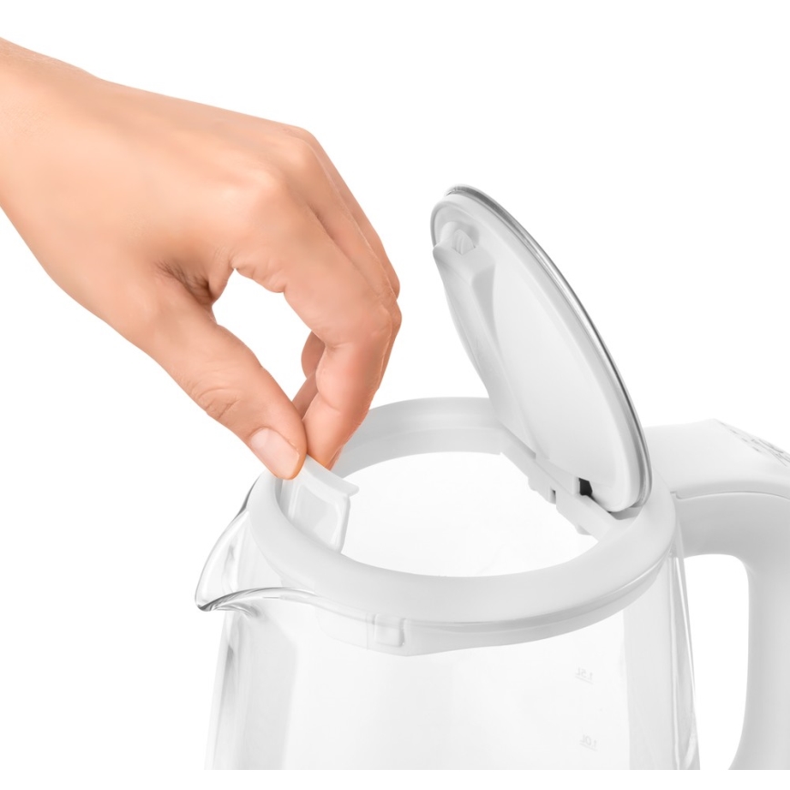 Sencor - Чайник с регулятором температуры 2 л. 2200W/230V белый