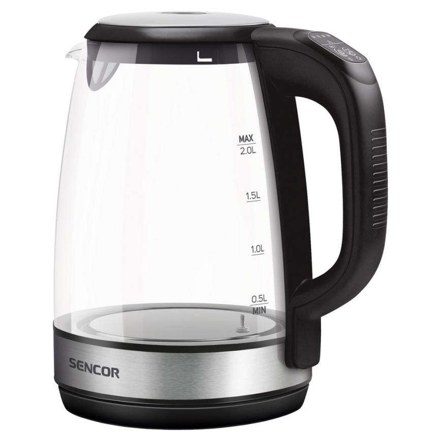 Sencor - Чайник с регулятором температуры 2 л. 2200W/230V