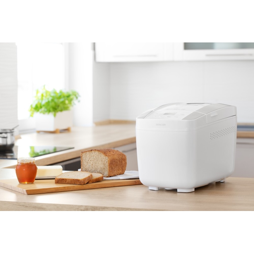 Sencor - Хлебопечка с LCD-дисплеем 800W/230V