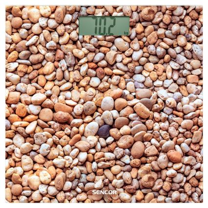 Sencor - Цифровые персональные весы с ЖК-дисплеем 1xCR2032