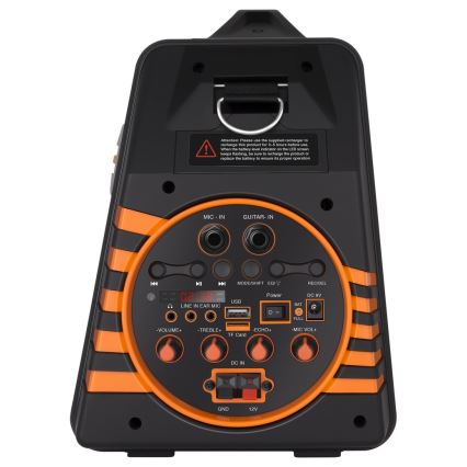 Sencor - Дитячий бездротовий LED динамік з мікрофоном 30W 1800 mAh