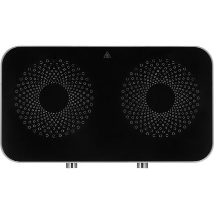 Sencor - Двухконфорочная стеклокерамическая плита с ЖК-дисплеем 3500 Вт/230 В