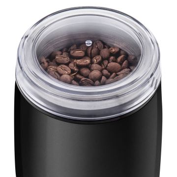 Sencor - Электрическая кофемолка 60 г 150W/230V черная/хром