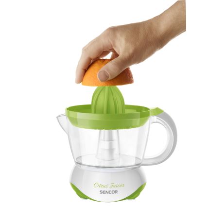 Sencor - Электрическая соковыжималка 0,7 л 40W/230V белый/зеленый