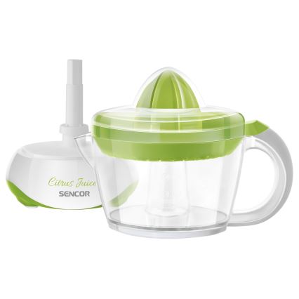 Sencor - Электрическая соковыжималка 0,7 л 40W/230V белый/зеленый