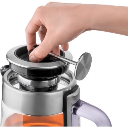 Sencor - Электрический чайник с терморегуляцией, 1,5 л, 1500 Вт/230 В, корпус из нержавеющей стали