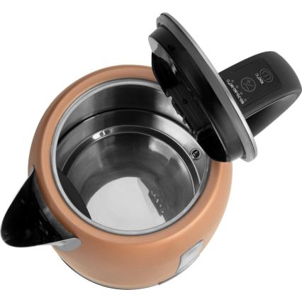 Sencor - Электрический чайник с терморегуляцией 1,7 л 2150 Вт/230 В медный