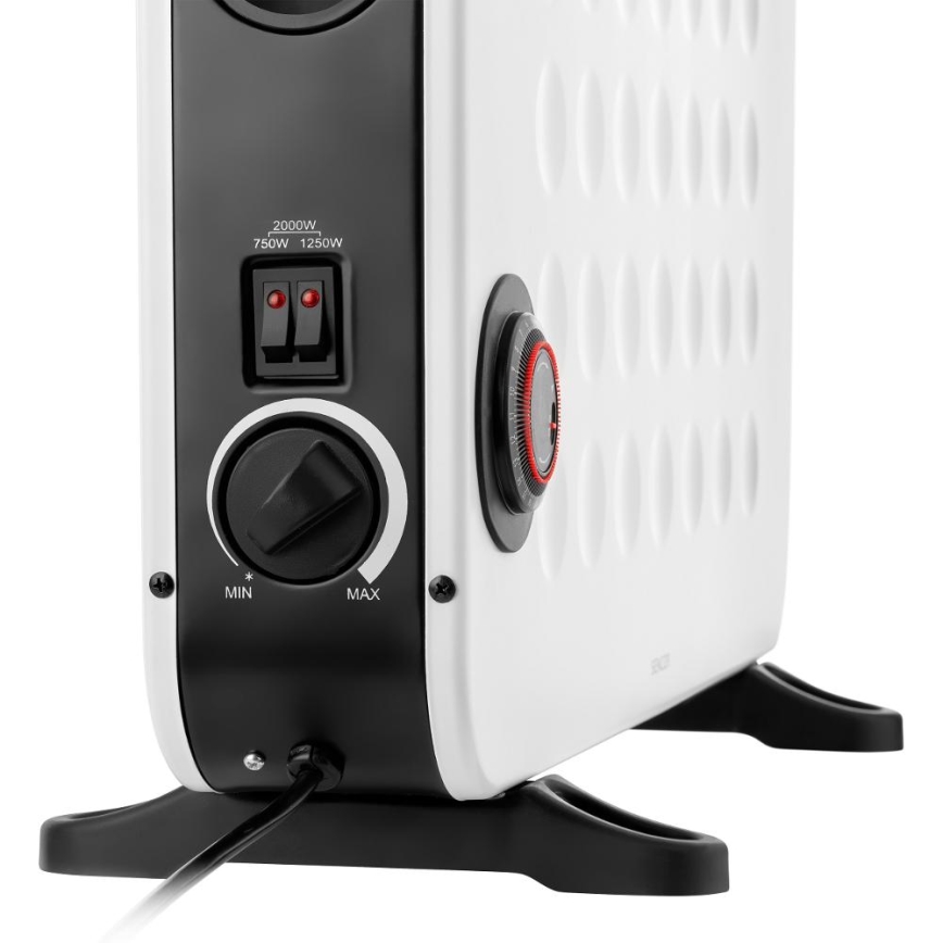 Sencor - Электрический обогреватель/конвектор 750/1250/2000 Вт с термостатом