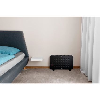 Sencor - Электрический конвектор 750/1250/2000W/230V термостат IP24 черный