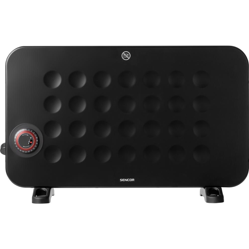 Sencor - Электрический конвектор 750/1250/2000W/230V термостат IP24 черный