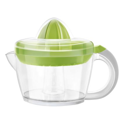 Sencor - Електрична соковижималка для цитрусових 0,7 л 40W/230V білий/зелений