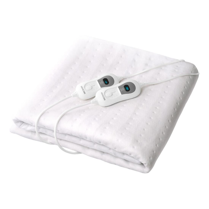 Sencor - Електрична ковдра для двох осіб 120 Вт/230 В 160×140 см