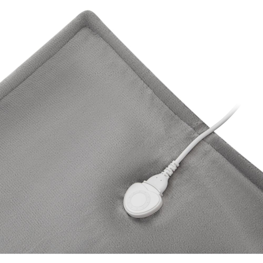 Sencor - Електрична ковдра з підігрівом 160 Вт/230 В 180x130 см сіра