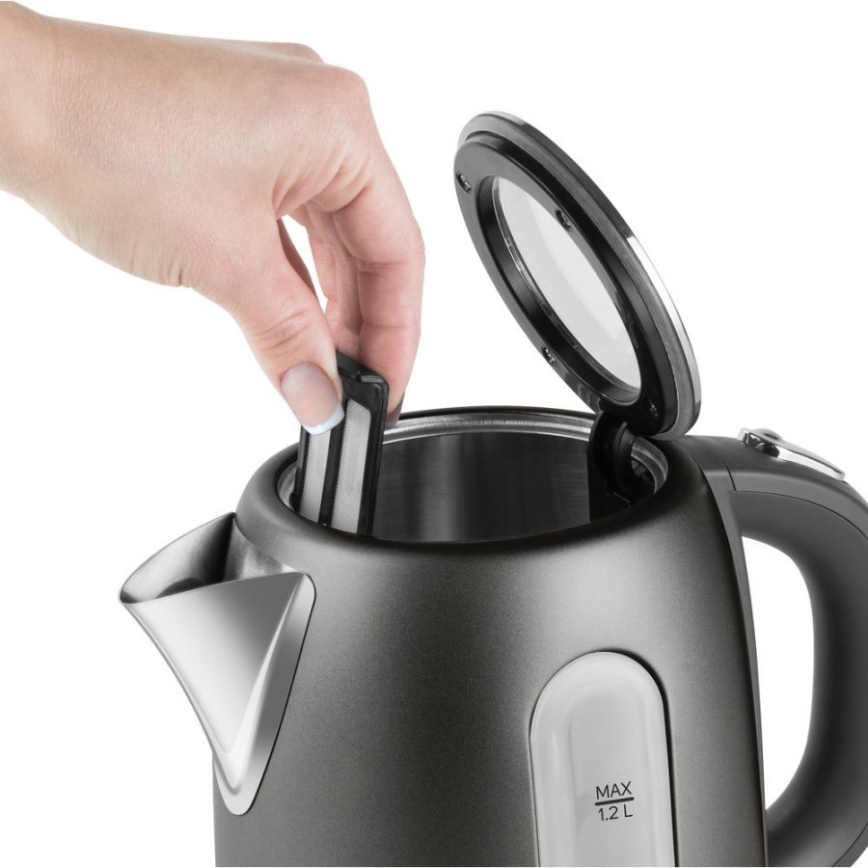 Sencor - Електричний чайник 1,2 л 2150 Вт/230 В антрацит