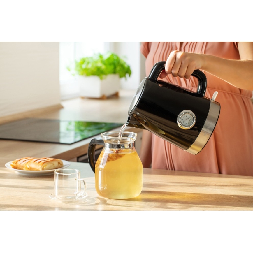 Sencor - Електричний чайник 1,7 л 2150W/230V чорний