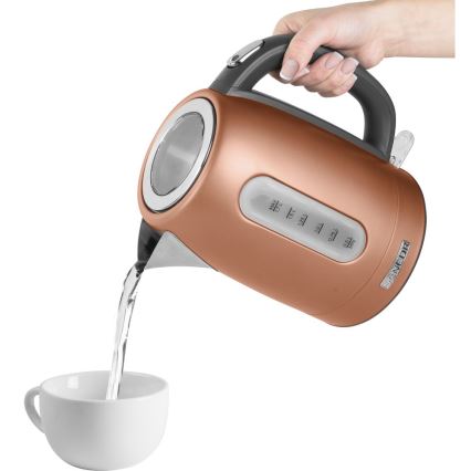 Sencor - Електричний чайник 1,7 л 2150W/230V мідний