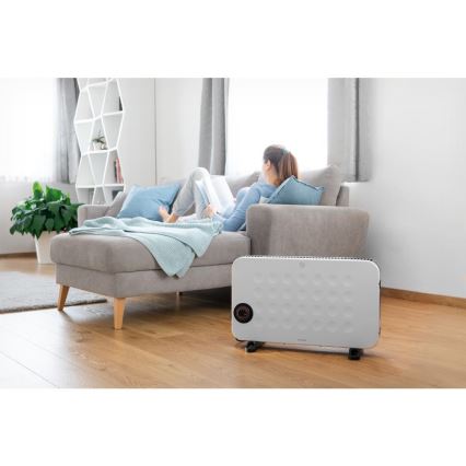 Sencor - Електричний прямий обігрівач/конвектор 750/1250/2000 Вт з термостатом