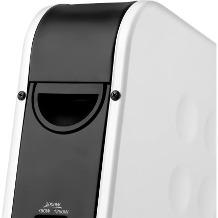 Sencor - Електричний прямий обігрівач/конвектор 750/1250/2000 Вт з термостатом