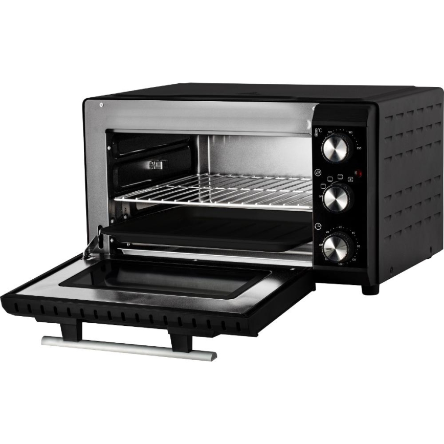 Sencor - Електрична духовка 20 л 1650W/230V чорний