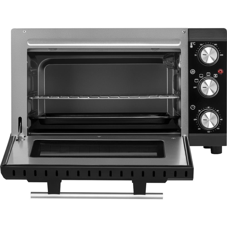 Sencor - Електрична духовка 20 л 1650W/230V чорний