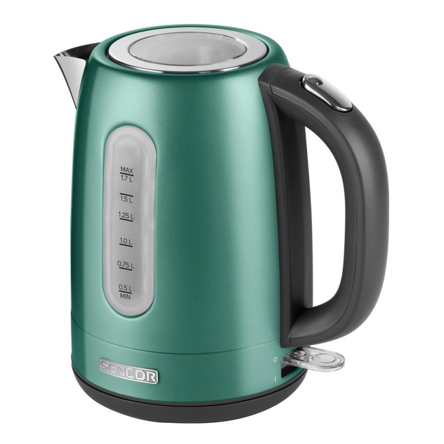 Sencor - Електричний чайник 1,7 л 2150W/230V бірюзовий