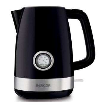 Sencor - Електричний чайник 1,7 л 2150W/230V чорний
