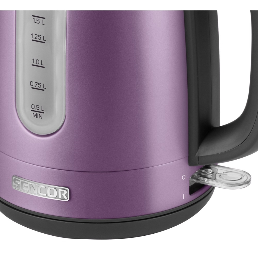 Sencor - Електричний чайник 1,7 л 2150W/230V фіолетовий