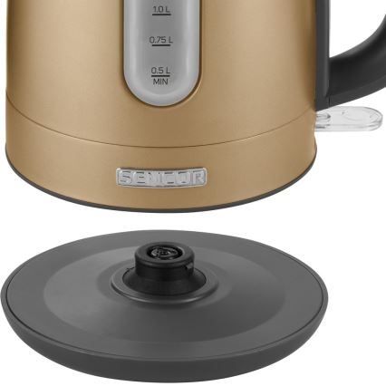 Sencor - Електричний чайник 1,7 л 2150W/230V золотий