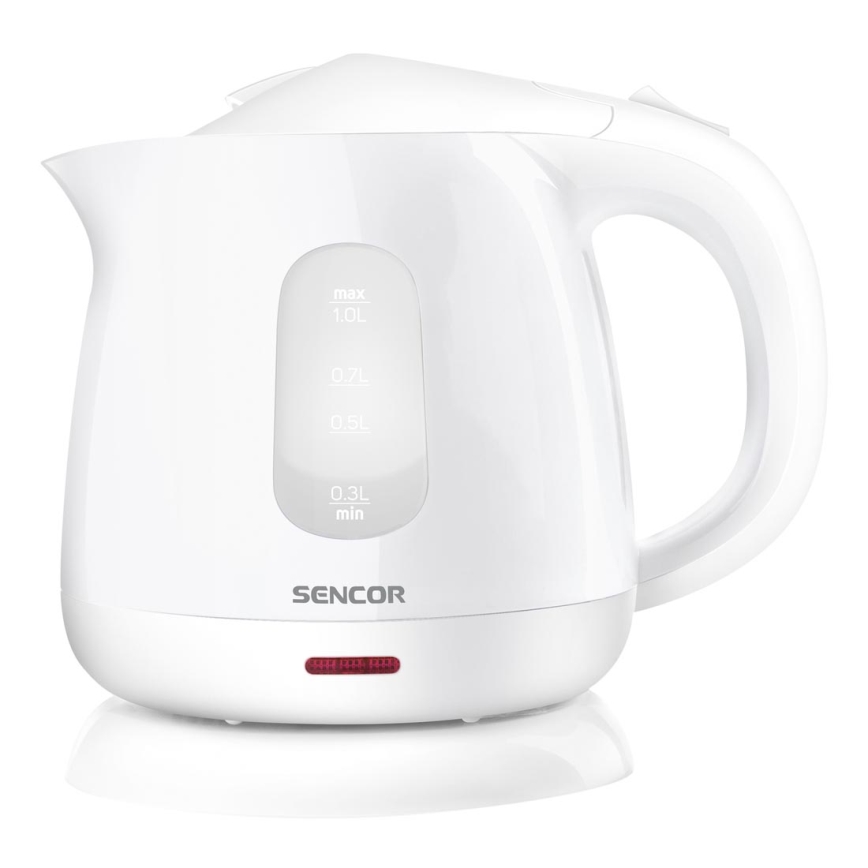 Sencor - Электрочайник 1 л 1100W/230V белый