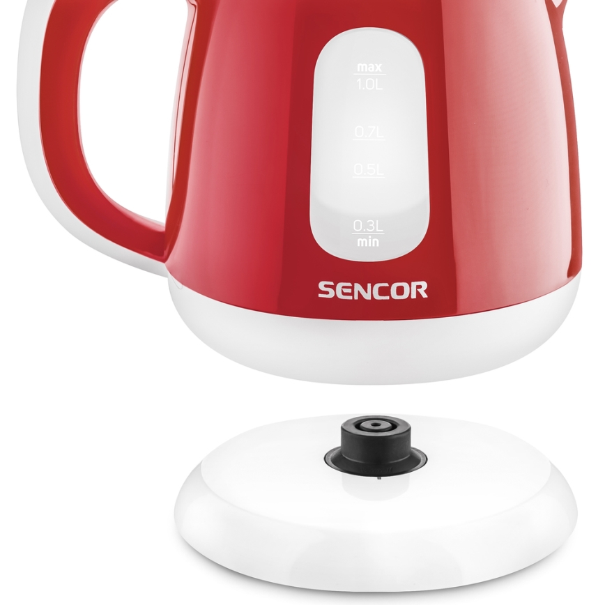 Sencor - Електрочайник 1 л 1100W/230V червоний