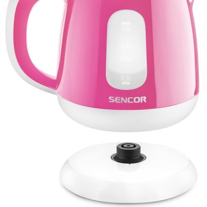 Sencor - Электрочайник 1 л 1100W/230V розовый