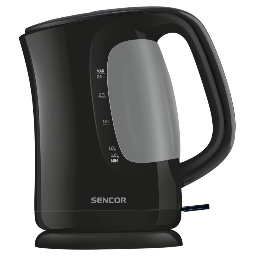 Sencor - Електрочайник 2,5 л 2200W/230V чорний