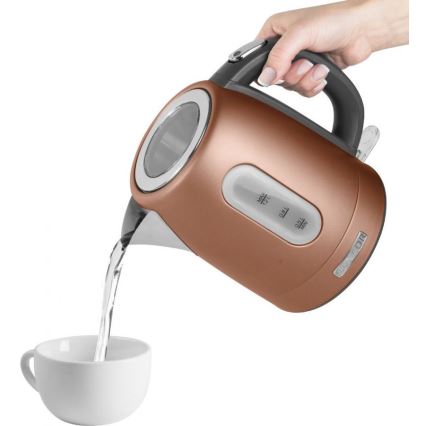 Sencor - Електричний чайник 1,2 л 2150 Вт/230 В мідний