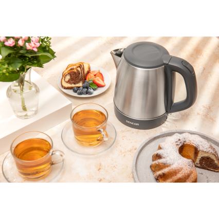 Sencor - Електрочайник 1,2 л 2150W/230V нержавіюча сталь