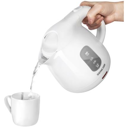 Sencor - Електрочайник 1 л 1100W/230V білий