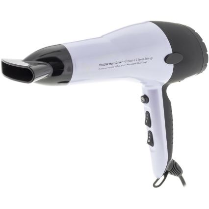 Sencor - Фен 2000W/230V белый/черный