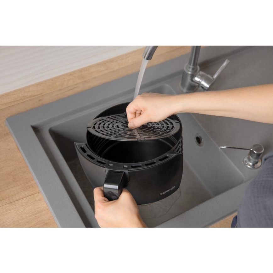 Sencor - Фритюрница 3,5 л 1300W/230V черный