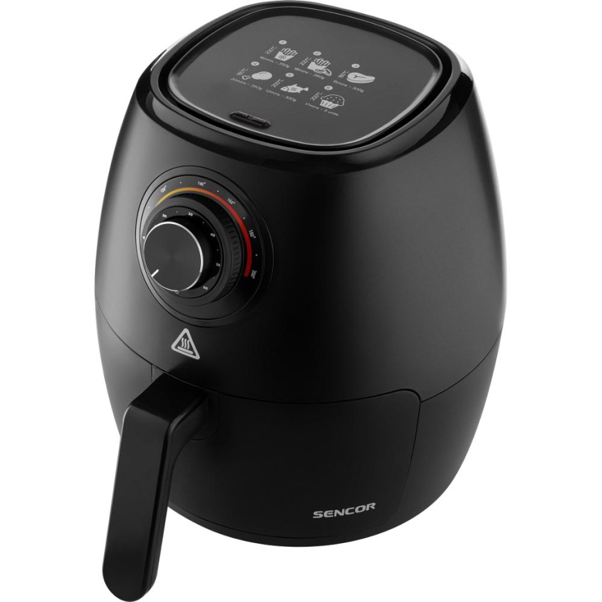 Sencor - Фритюрница 3,5 л 1300W/230V черный