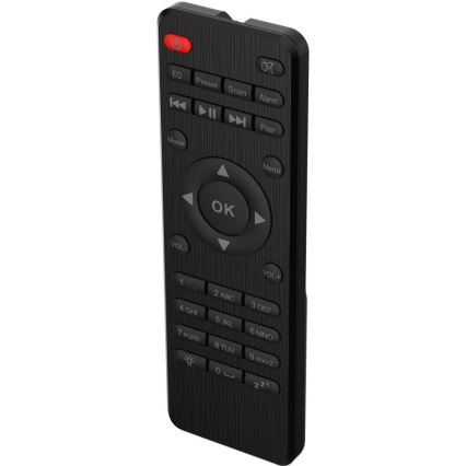 Sencor - Интернет-радио 20 Вт/5 В Wi-Fi + пульт дистанционного управления