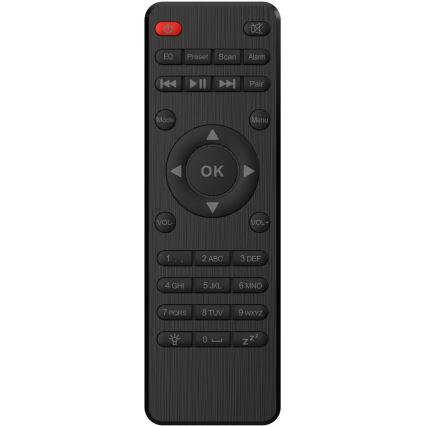 Sencor - Интернет-радио 20 Вт/5 В Wi-Fi + пульт дистанционного управления