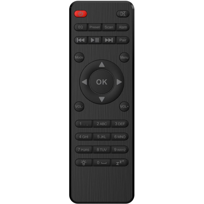 Sencor - Интернет-радио 20 Вт/5 В Wi-Fi + пульт дистанционного управления