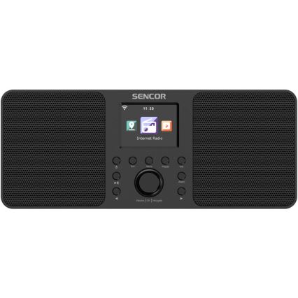 Sencor - Интернет-радио 20W/5V Wi-Fi + дистанционное управление