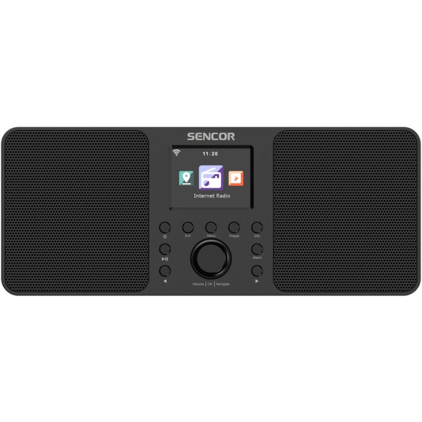 Sencor - Интернет-радио 20W/5V Wi-Fi + дистанционное управление