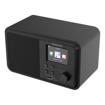 Sencor - Интернет-радио 4W/5V Wi-Fi + дистанционное управление