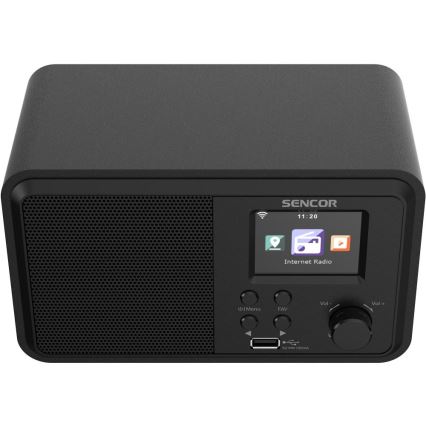 Sencor - Интернет-радио 4W/5V Wi-Fi + дистанционное управление