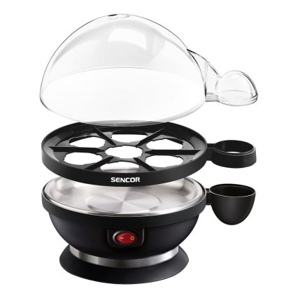 Sencor - Яйцеварка 320-380W/230V черный