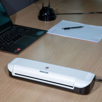 Sencor - Ламинатор A4 230V белый/черный