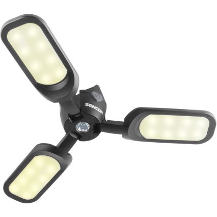 Sencor - LED акумуляторний кемпінговий ліхтар із сонячною панеллю LED/3W/1600 mAh IPX4