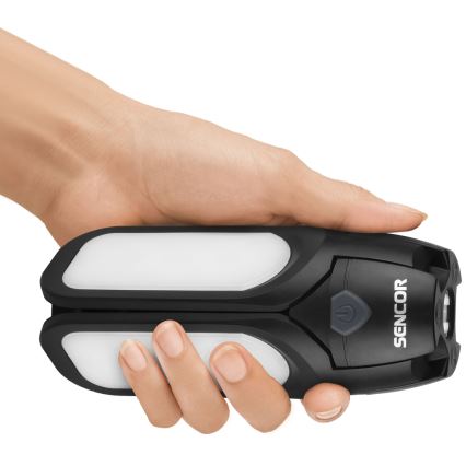 Sencor - LED акумуляторний кемпінговий ліхтар із сонячною панеллю LED/3W/1600 mAh IPX4