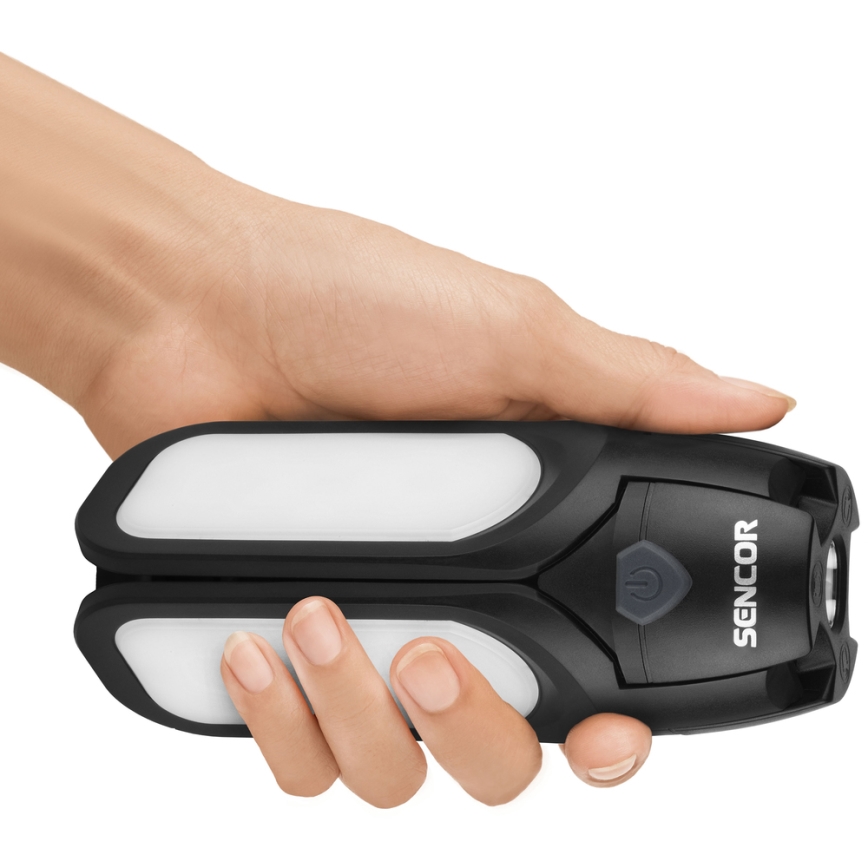 Sencor - LED акумуляторний кемпінговий ліхтар із сонячною панеллю LED/3W/1600 mAh IPX4